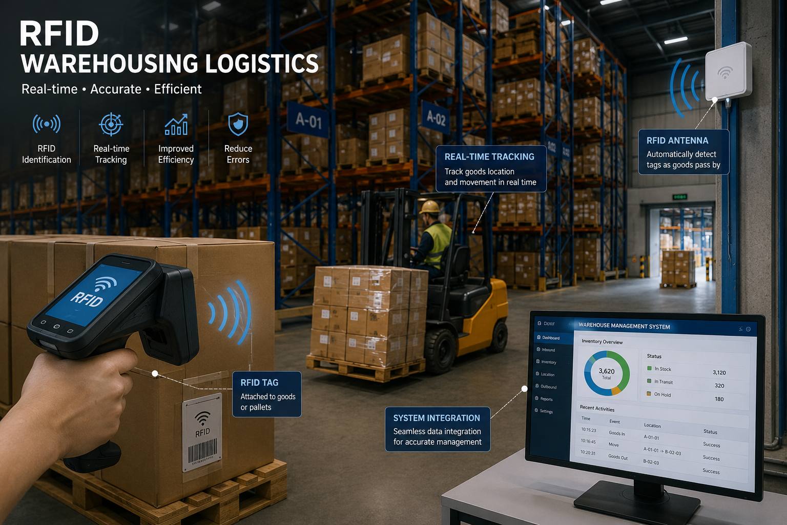 Case Study: Improving Warehouse Inventory Accuracy with a Customized UHF RFID Solution