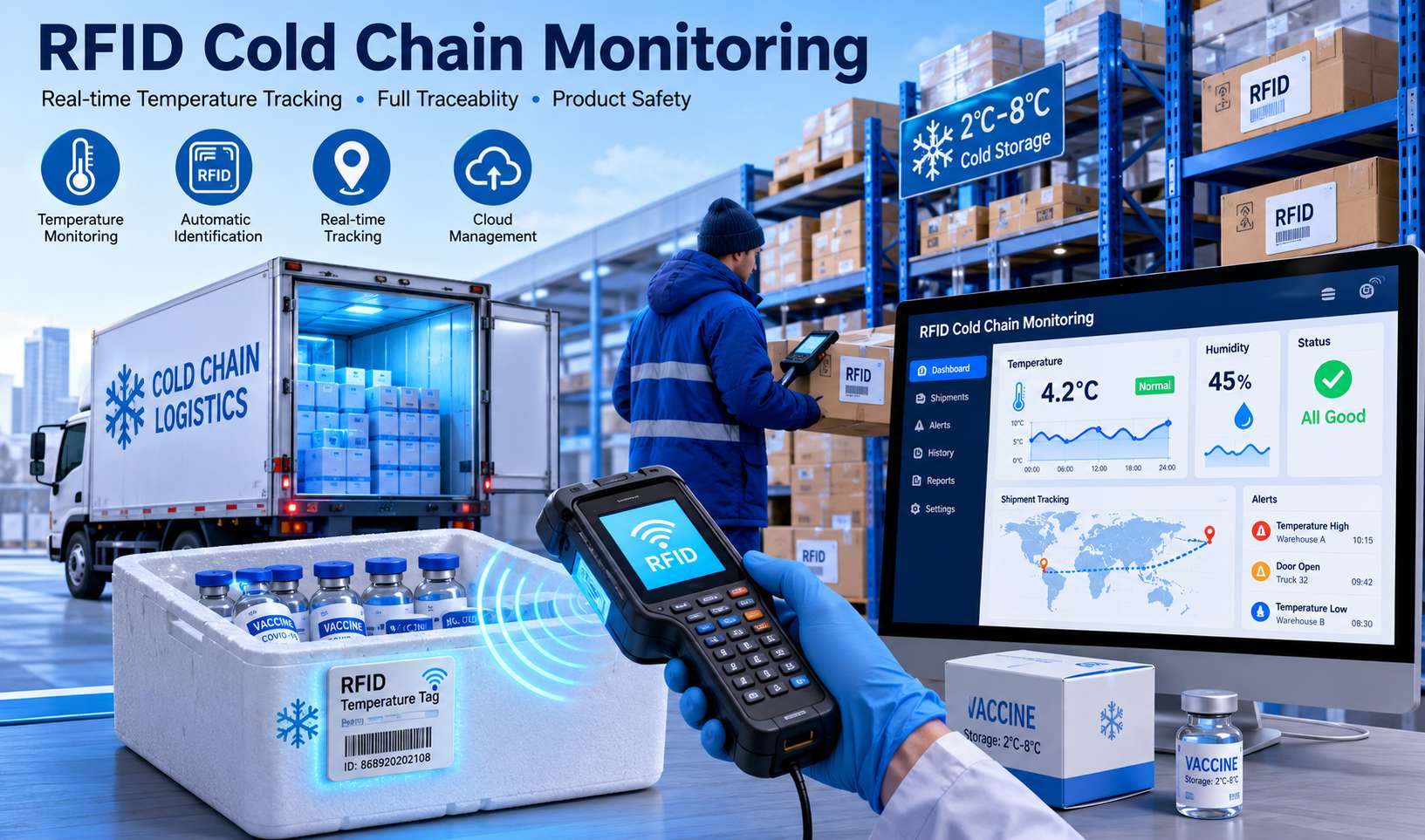 RFID Cold Chain Monitoring